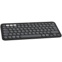 "Logitech K380 Pebble Keys2 Bluetooth black QWERTZ DE"