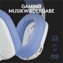 "Logitech Lightspeed G435 Headset full size Bluetooth / 2.4 GHz radio frequency wireless white Disco