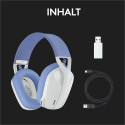 "Logitech Lightspeed G435 Headset full size Bluetooth / 2.4 GHz radio frequency wireless white Disco