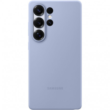"Samsung Silicone Case fr Galaxy S25 Ultra. Light Blue"