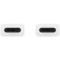 "SAMSUNG USB Type-C zu USB Type-C Kabel 100W White"