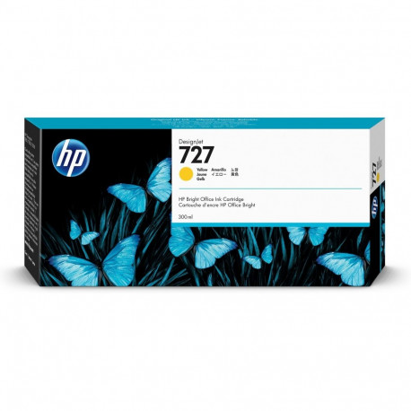 "HP 727 300-ml Tintenpatrone Gelb"