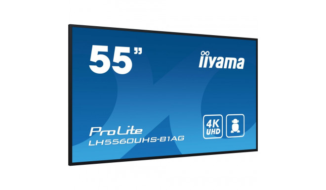 "IIYAMA 139.0cm(55"") LH5560UHS-B1AG 16:9 3xHDMI+2xUSB VA retail (Speditionsversand)"