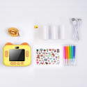 HOCO children camera with printer and selfie function DV204 yellow