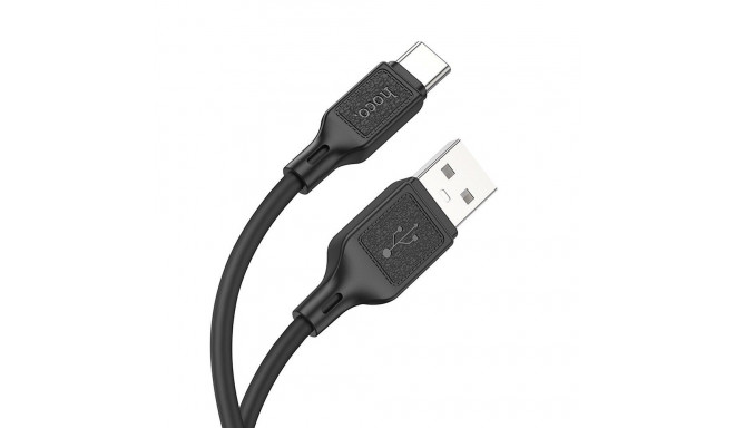Cable USB A to USB C Hoco 3A 1 m X90 black