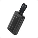 Akupank Anker 10 000mAh, 30W, USB-C + Lightning kaabel, must