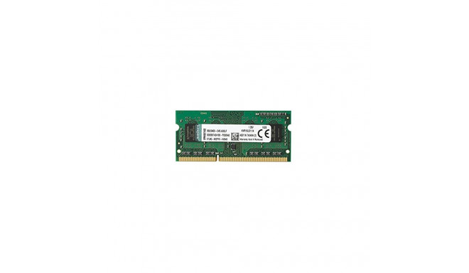 Kingston ValueRAM 4 GB DDR3L 1600 MHz CL11 1.35 V madalpinge SO-DIMM mälumoodul