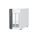QNAP TS-216G NAS/storage server Tower Cortex-A Cortex-A55 4 GB HDD White