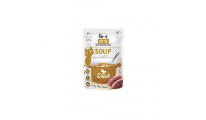 BRIT Care Soup Duck - soup for cat - 75g