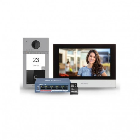 Hikvision DS-KIS604-S videofonikomplekt