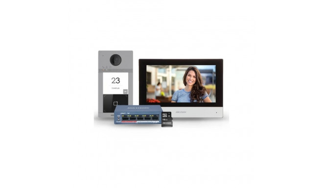 Hikvision DS-KIS604-S video-intercom set