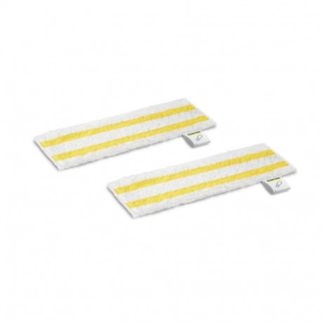 Kärcher Universal floor cloth set EasyFix Mop disposable cloth White, Yellow