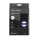 Qoltec 51758 toiteadapter/inverter Siseruumides 65 W Must