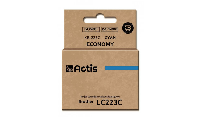Actis KB-223C tindikassett (asendus Brother LC223C; standard; 10 ml; tsüaan)
