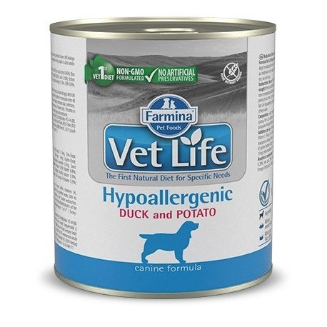 FARMINA Vet Life Diet DOG hüpoallergeenne part ja kartul märg koeratoit 300 g
