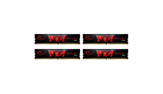 G.Skill Aegis F4-3200C16Q-32GIS memory module 32 GB 4 x 8 GB DDR4 3200 MHz