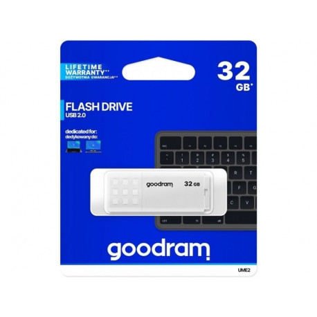 Goodram USB mälupulk UME2 32 GB USB Type-A 2.0 valge