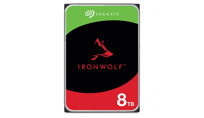 Seagate IronWolf internal hard drive 8 TB 256 MB 3.5" Serial ATA III (ST8000VN004)