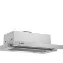 Bosch Serie 4 DFT63AC50 cooker hood Semi built-in (pull out) Silver 360 m³/h