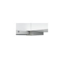 Bosch Serie 4 DFT63AC50 cooker hood Semi built-in (pull out) Silver 360 m³/h