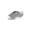Bosch Serie 4 DFT63AC50 cooker hood Semi built-in (pull out) Silver 360 m³/h