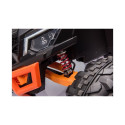 auto akuga buggy UTV-MX oranž-valge