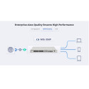 Ruijie RG-NBS3100-8GT2SFP-P 10-Port Gigabit Layer 2 Cloud 6kV 20Gbps PoE Lüliti Must