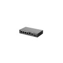 Ruijie RG-ES206GS-P 6-Port Gigabit Smart Cloud 6kV 12Gbps PoE Switch Black