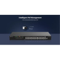 Ruijie RG-ES106F-P 6-Port 10/100 Mbps 4kV 1.2Gbps PoE Lüliti Must
