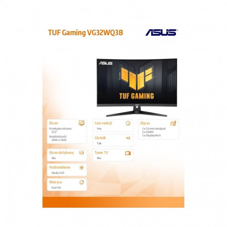 Monitor 31.5 inches VG32WQ3B HDMI DP