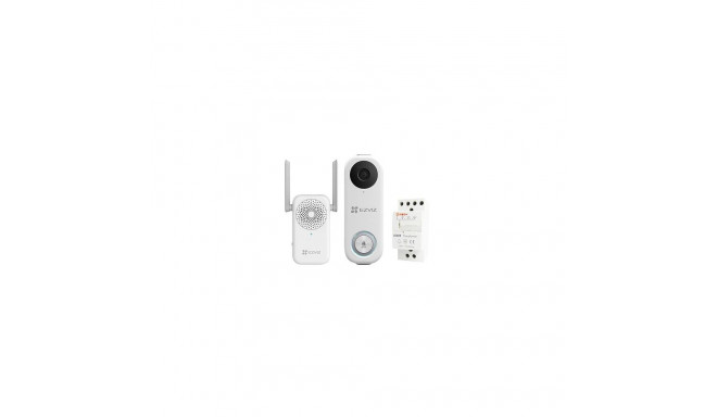 EZVIZ DB1C Smart Video Doorbell with Chime &amp; Transformer Kit