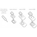 Forever SIM-kaardi adapter 3in1