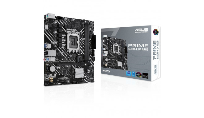 "MB ASUS PRIME H610M-K D4 ARGB (Intel.1700.DDR4.mATX)"
