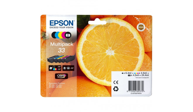 "Epson Tinte 33 5er-Pack black + color T3337"