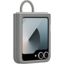 "Samsung Silicone Case with Ring fr Galaxy Z Flip6. Grau"