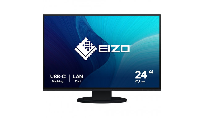 "EIZO 61.0cm (24"") EV2495-BK 16:10 HDMI+DP+USB-C IPS bl."
