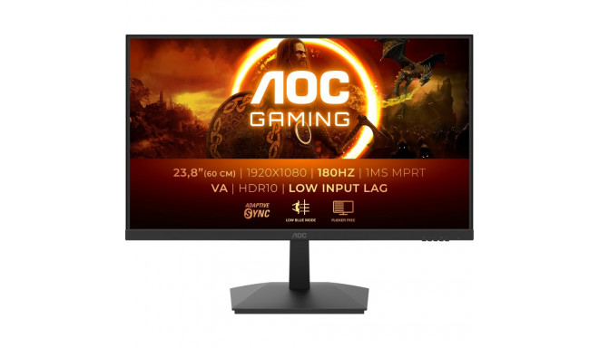 "AOC 60.4cm (23.8"") 24G15N2 16:09 2xHDMI+DP LED black"