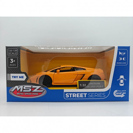 MSZ metallist mudelauto Lamborghini Gallardo LP560-4, skaala 1:32