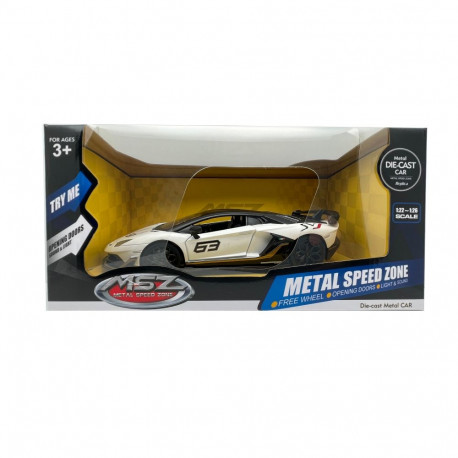 MSZ metallist mudelauto Lamborghini SVJ, skaala 1:24