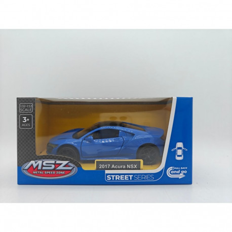 MSZ Die-cast model 2017 Acura, scale 1:38