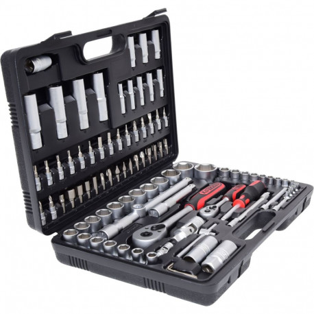 KS Tools 1/4 +1/2 padrunvõtmete komplekt 96-osaline 917.0796
