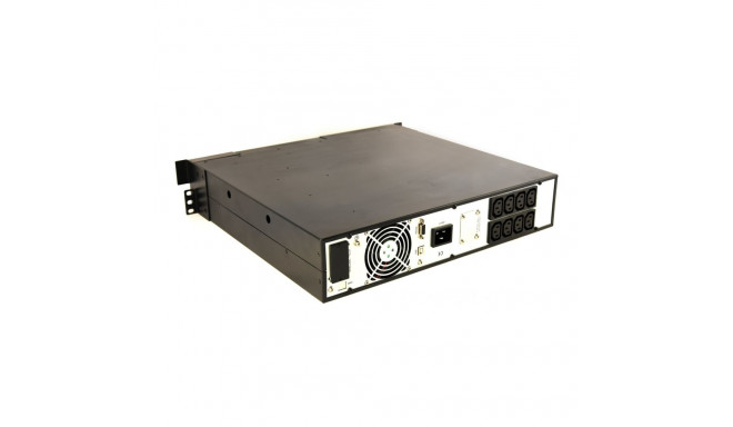 ENERGENIE online rack UPS 2000VA LCD 8x IEC pesa USB RS-485