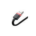 Baseus Cafule CALKLF-B19 Lightning провод для зарядки 2.4A | 100 cm черный