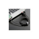 Baseus Cafule CALKLF-B19 Lightning välgulaadimiskaabel 2.4A | 100 cm must