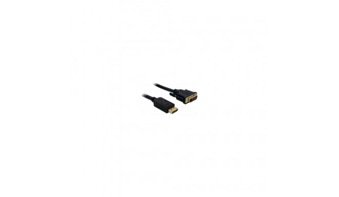 DeLOCK Displ.Port-> 24+1 - black 3,0m
