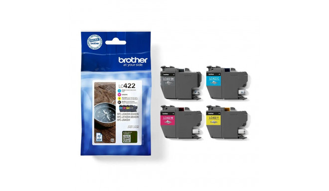 Brother LC422VALDR tindikassettide komplekt, 4 värvi