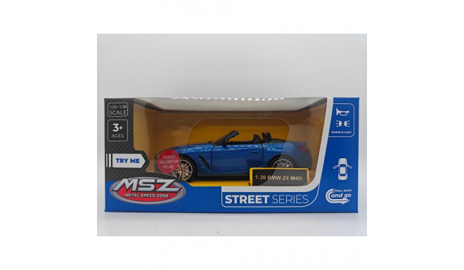 MSZ Die-cast model BMW Z4 M40i, scale 1:30