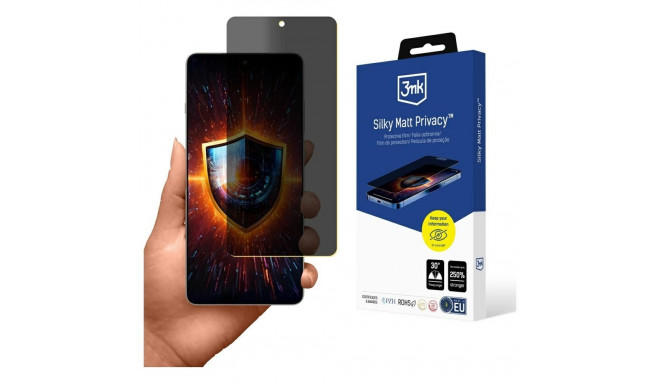 3MK Silky Matt Privacy kaitsekile OnePlus 13R jaoks