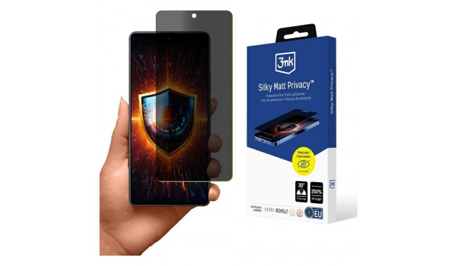 3MK Silky Matt Privacy kaitsekile POCO M7 Pro 5G jaoks