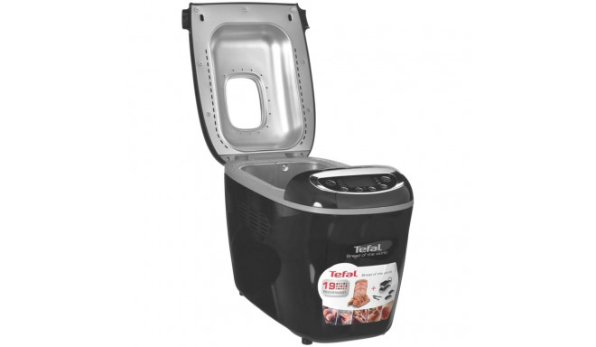 TEFAL | Bread Maker | PF611838 | Power 1600 W | Number of programs 19 | Display LCD | Black